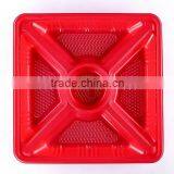 Food Grade Takeaway Plastic Printing Sushi Rice Box, Square Sushi Tray, Sushi Platter thumbnail-4