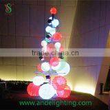 2016 Christmas Tree Light LED 3D Motif Light Ball Cone Tree Light thumbnail-3