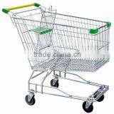 PF-S016 Supermarket Basket With Wheels thumbnail-1