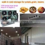 Walk in Cold Storage (+4degree C) for Potato,grain and Beans