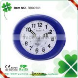 BB09101 Home decorate round table alarm clock /LED number light up beep alarm clock