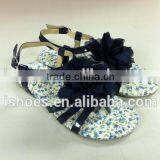 Flower Decorative Latest Ladies Flat Sandals thumbnail-6