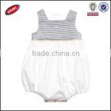 2014 fashion design girl sleeveless baby ruffle rompers wholesale baby clothes