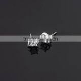 Hot Sale Silver 925 White CZ Stud Earrings Made in China ---ETGI-000101 thumbnail-6