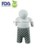 Friendly Silicone Mr. Tea Infuser Loose Mr Tea Leaf Strainer, Set of 2