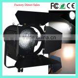 200Watt LED Daylight Photography Camera Studio Video Film Bi-Color 200W White COB Fresnel Spot Light With Barndoor thumbnail-1