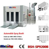 2015 popular product CE paint spraying cabin/furniture spray painting equipment/car paint booth