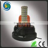Super Bright Amber LED Flashing Light 12V Automotive LED Rotating Beacon Light thumbnail-2