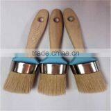 Chalk Furniture Paint Brush Pro Medium Oval Brush With Boar Bristles thumbnail-1