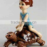 Personazlied Handmade Color Glazed Decorative Porcelain Tortoise thumbnail-1