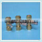 Brass Threaded Ferrule Type 3/8 Through Connector With One Two Holes thumbnail-4