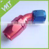 AN-8 Adapter Oil Fuel Line Joint Connector 45 Degree Swivel Hose End thumbnail-1