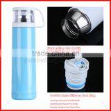 350ml/500ml Stainless Steel Vacuum Cup Transparent Lid 1314 Lovers Creative Bottles OEM Welcome thumbnail-6