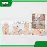 Cheap Table Mini Cartoon Wooden Animal Photo Name Business Card Holder thumbnail-4