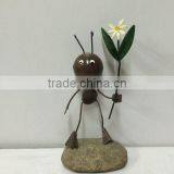 2015 Newest Design Garden Ant Metal Ant Decoration Painted Metal Ant Ant With Flower Garden Stake Ant Stakes Metal Ant Garden thumbnail-3