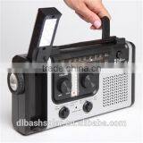 Wireless Outdoor AM/FM SW Weather Portable Radio Solar Dynamo Crank Powered Radio thumbnail-2