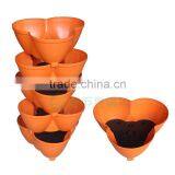 NEW Stacking Planters Set, Stackable Plant Pot Planter Garden Grow Pots thumbnail-2
