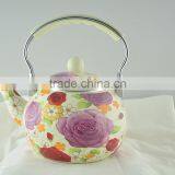 ENAMEL KETTLE MELON SHAPE DECOR thumbnail-3