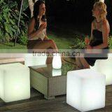 50CM LED Remote Cube/50CM LED Waterproof Tea Table/Hot Sell LED Rechargeable Cube/LED Outdoor Lawn Cube thumbnail-1