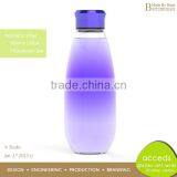 Handmade Pyrex Glass Custom Water Bottle thumbnail-4