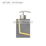 Modern Style Grey Cement / Concrete Bathroom Accessories With Groove Copper or Paninting thumbnail-3
