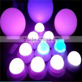 waterproof rechargeable led light 16 colors change