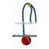 Pet Dog Chew Fun Play Toy Braided Cotton Rope With Knots for Cleaning Teeth thumbnail-1