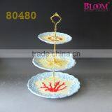 3 Layers Ceramic Cake Stand Holder thumbnail-1