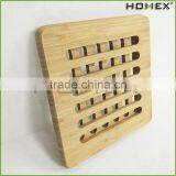 Bamboo Trivet for Kitchen Hot Dishes/Homex_BSCI