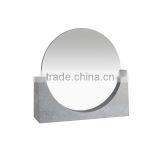 Wedding Gifts Desktop Mirror / Homeware Knock Down Concrete Mirror thumbnail-3