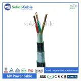 Высоковольтный силовой кабель с стальной ленточной броней thumbnail-4