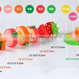 Candy Color Fruit Bath Sponge/apple Strawberry Shaped Cleaning Sponge / Sponge Scourer Could be Printed Logo thumbnail-4