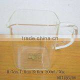 6oz Glass Tea Cup With Handle thumbnail-1