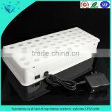 White Plastic Acrylic Ballpoint Pen Display Shelf for Retail Shop thumbnail-4