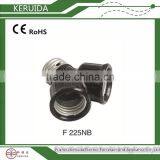 PC ABS Bulb Holder/Double Bases Lamp Socket/twin Sockets Lamp Holder thumbnail-2