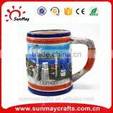 Wholesale Custom High Quality Beach Souvenir Ceramic Mug for Sale thumbnail-2