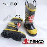 Fire Fight Fashion Boots Rubber Retardant Safety Oilproof Acid Resistant Waterproof Steel Toe Caps Ankle thumbnail-4