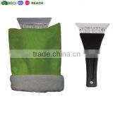 0 risk high quality warm ice scraper with glove for Russia market