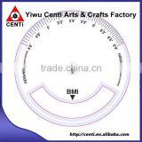 Custom Four Color Imprinted Plastic 2 Wheel BMI Calculator thumbnail-2