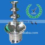 4 tiers stainless steel commercial use chocolate fountain machine