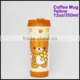 OEM Hot Selling Cartoon Movie Plastic Travel Coffee Cup/Tea Mug 12oz Insulated Tea Cup/custom Plastic Coffee Tea Cups for Sale thumbnail-3