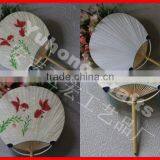 Top Sale Novelty Promotional Round Paper Hand Fan thumbnail-1