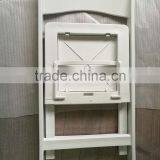 Wedding White Resin Folding Chairs for Outdoor I Gardern Wedding Chair thumbnail-5