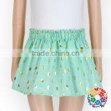 Gold Hearts Print Baby Girls Mini Skirt 0-6 Years Old 8 Sizes Fancy Short Skirts thumbnail-2