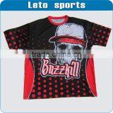 Cheap High Quality 100%polyester Printing Blank T-shirt Wholesale Custom t Shirt thumbnail-1