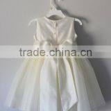 Perfect Special Occasion Flower Kids Girls Dress With Tulle Skirt Girls Tutu Dress Bow At Back Beautiful Model 2016 HSD5838 thumbnail-2