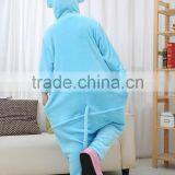 Flannel Cartoon Adult Animal Jumpsuit Animal Pajamas Jumpsuit Elephant Design thumbnail-2