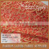 100%POLY ORGANZE FOIL FABRIC FOR DRESS AND GARMENT thumbnail-4