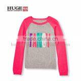 Graphic Design At Front Pullover Knitted Sweaters For Kids thumbnail-1