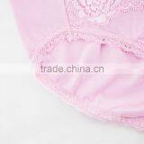 Pink 95% Cotton 5% Spandex With Lace Sexy Fancy Woman Underwear thumbnail-4